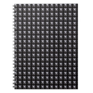 Studded Steel Texture Notebook