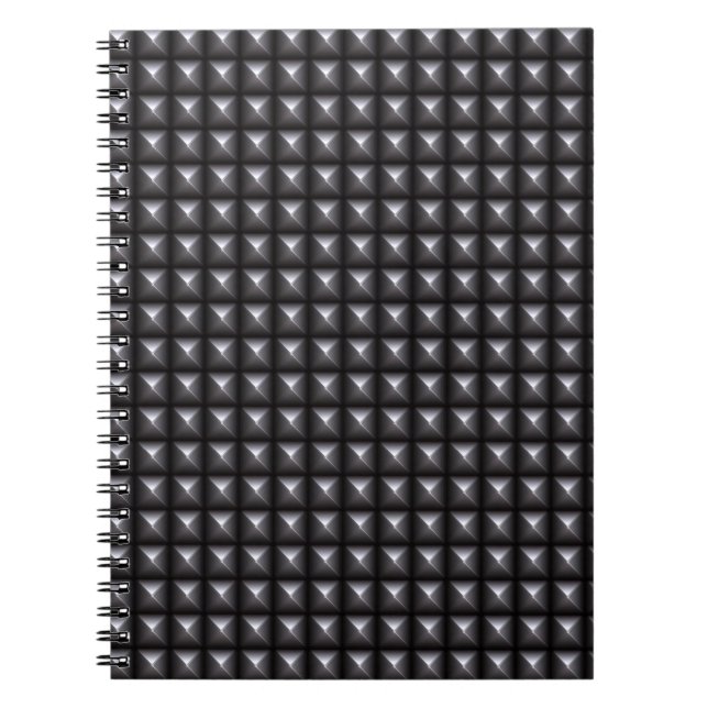 Studded Steel Texture Notebook (Front)