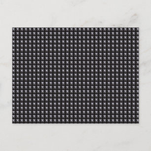 Studded Steel Texture Postcard