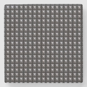 Studded Steel Texture Stone Coaster