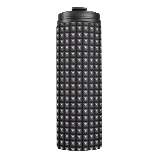 Studded Steel Texture Thermal Tumbler (Front)