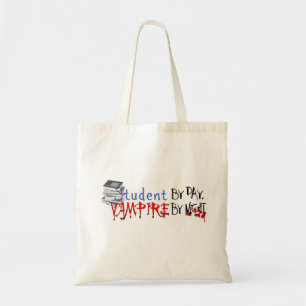 Student by Day, Vampire by night Tote Bag