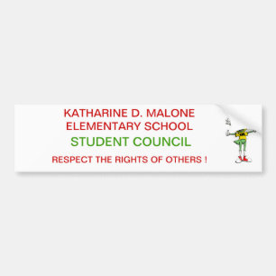 Student Council Bumper Sticker