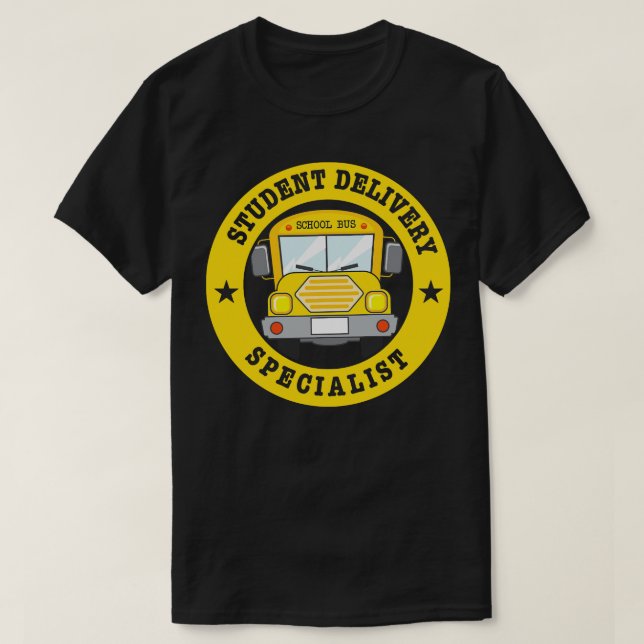 Student Delivery Specialist T-Shirt (Design Front)