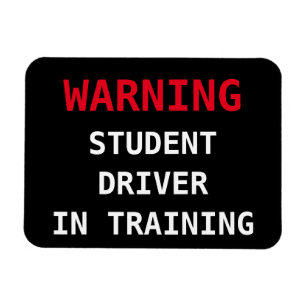 Student Driver Car Magnet
