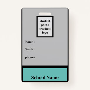student identity badge