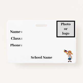 Student identity badge