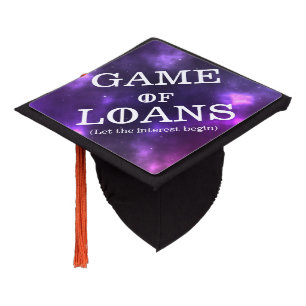 Student Loans Graduation Cap Topper
