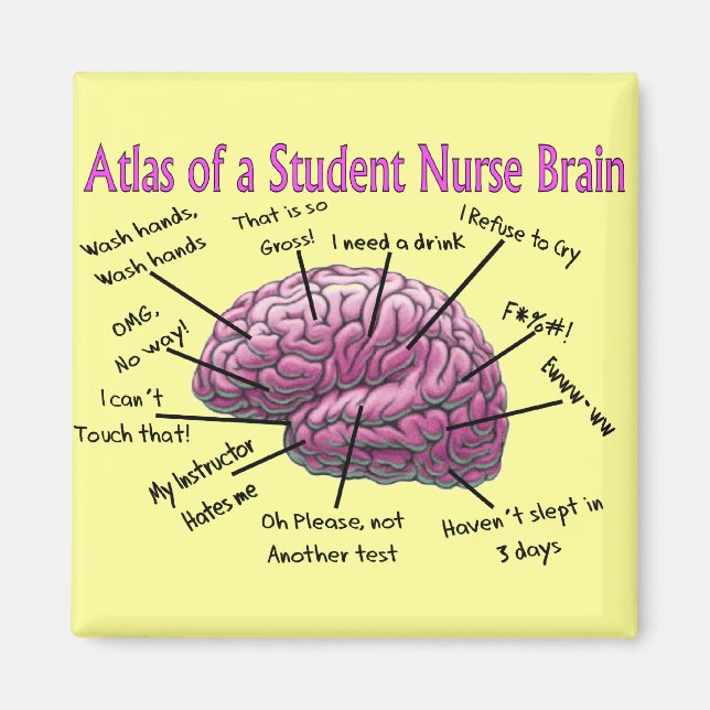 Student Nurse Gifts Magnet (Front)