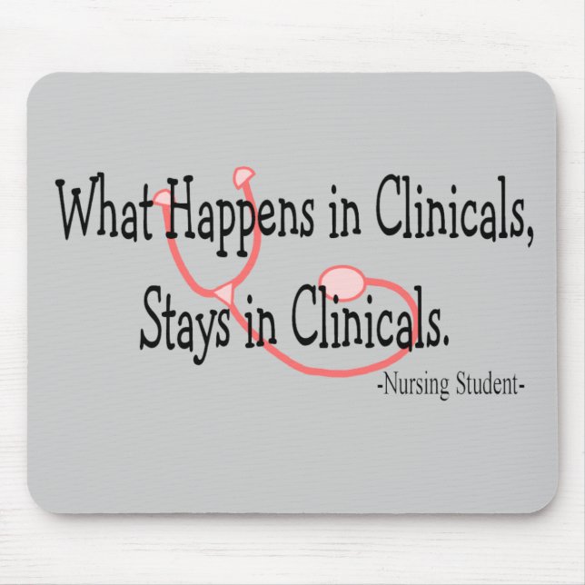 Student Nurse gifts Mouse Pad (Front)