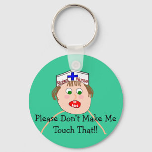 Student Nurse Hilarious Gifts Keychain
