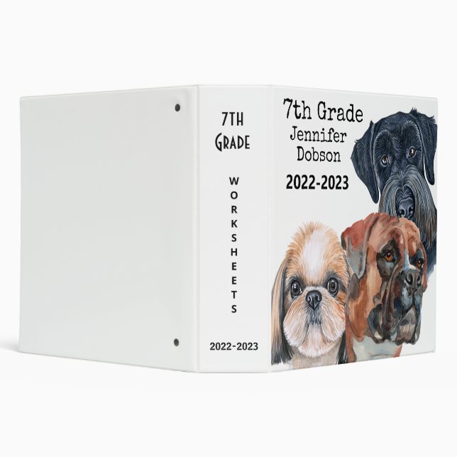 Student organizer or teacher portfolio binder (Background)