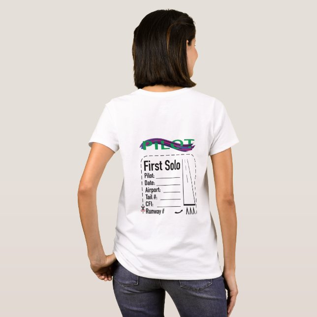 Student Pilot Solo Shirt (Back Full)