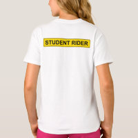 "Student Rider" Warning Sign Funny Equestrian