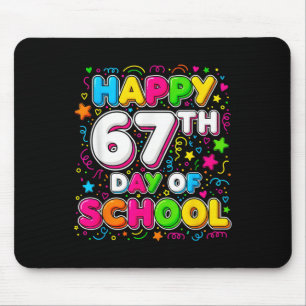 Student Six Seven Trending 67 Happy 67th Day Of Sc Mouse Pad