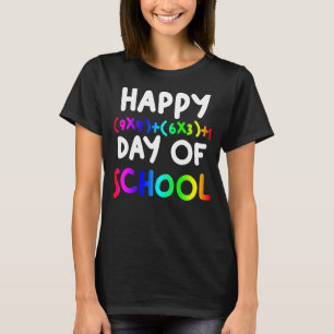 Student Teacher Math Formula 100 Day Of School T-Shirt