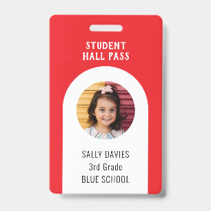 Student Toilet Pass Badge   Reusable School Bath