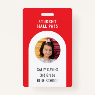 Student Toilet Pass Badge   Reusable School Bath