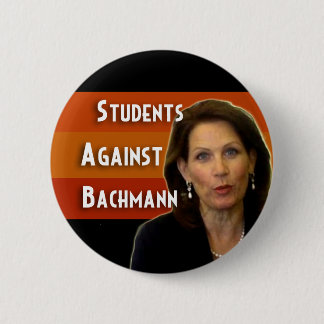 Students Against Bachmann campaign button