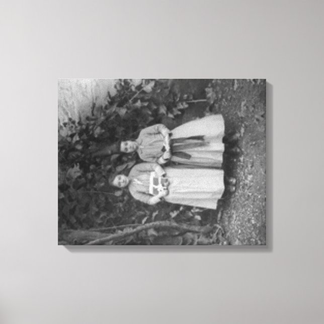 Students at Art School for Girls in Turkey Canvas Print (Front)