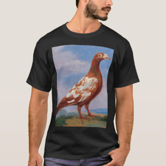 Studies of carrier pigeon mealy racing pigeon T-Shirt