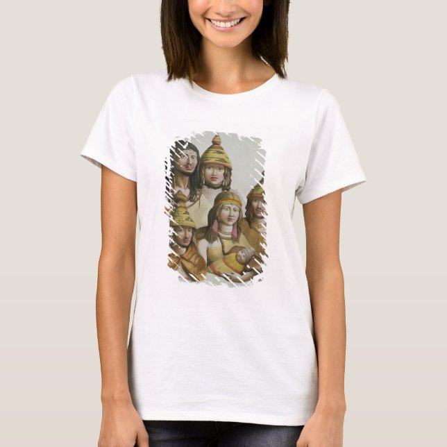 Studies of native Americans (color litho) T-Shirt (Front)