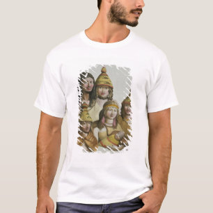Studies of native Americans (colour litho) T-Shirt