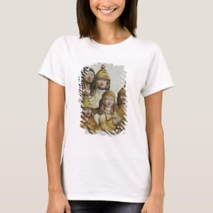 Studies of native Americans (colour litho) T-Shirt