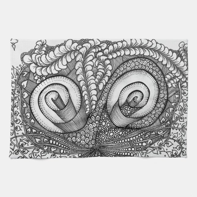 Studio40: Double Swirl Kitchen Towels (Horizontal)