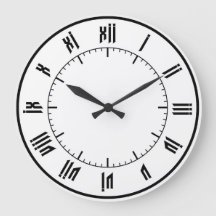 studio432hz roman wall clock