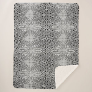 Studio 40: Floral Hamentaschen Sherpa Blanket