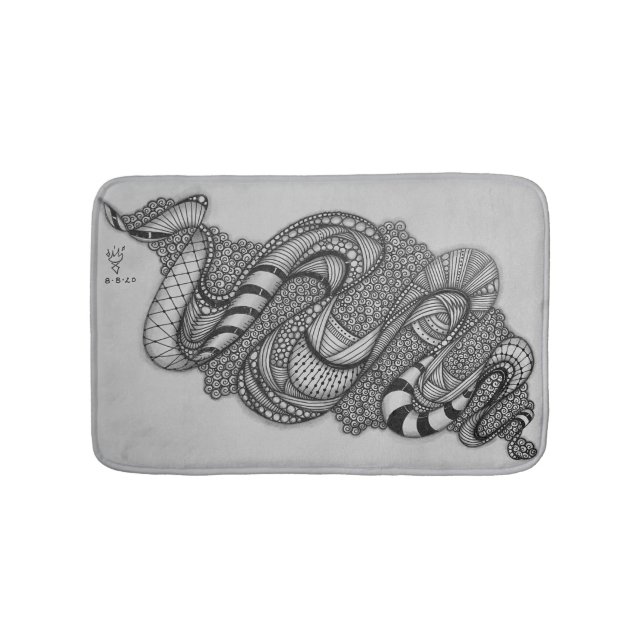 Studio 40: Sleepy Swirl Bath Mat (Front)