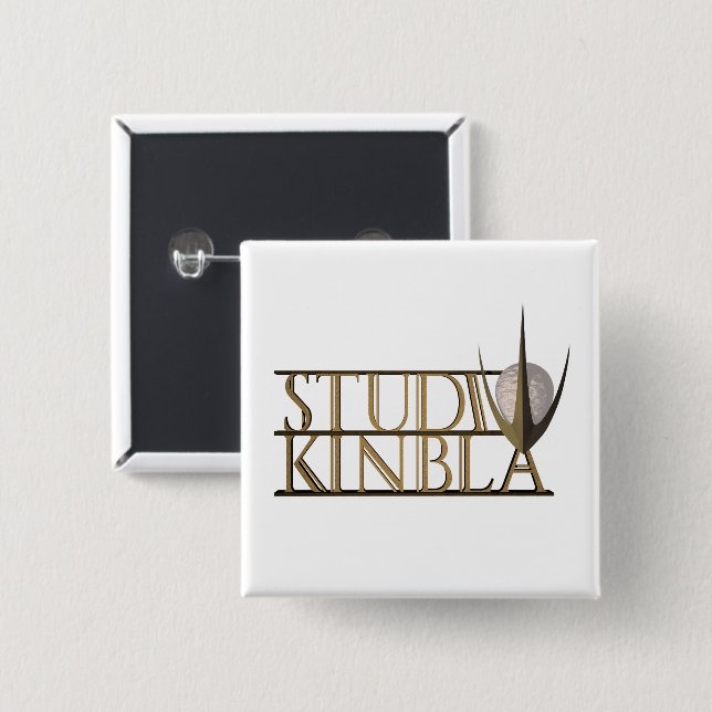 Studio Badge 2 Inch Square Button (Front & Back)