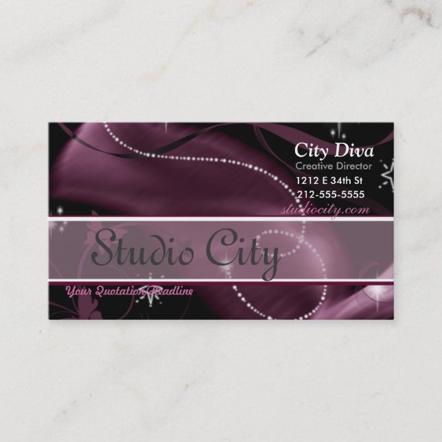 Studio Business Card (Front)