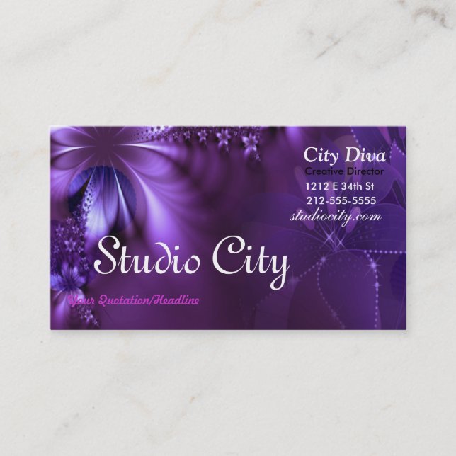 Studio Business Card (Front)