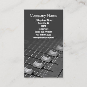 studio faders business card