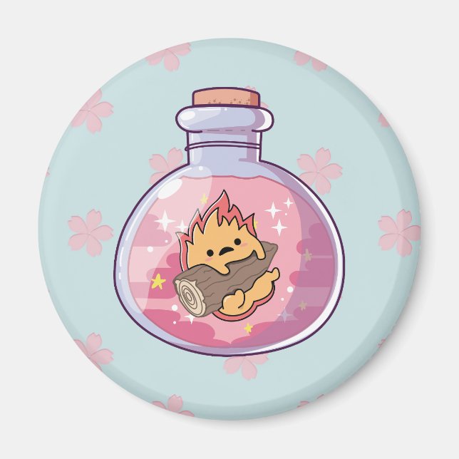 Studio Ghibli kawaii's magnet (Front)