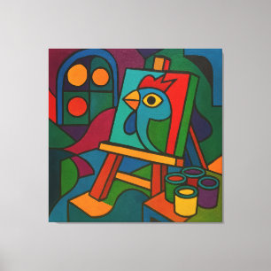 Studio - Grande impression sur toile encadrée