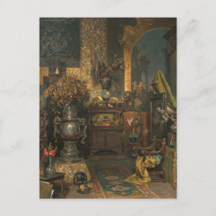 Studio Interior by Julius Victor Berg Postcard