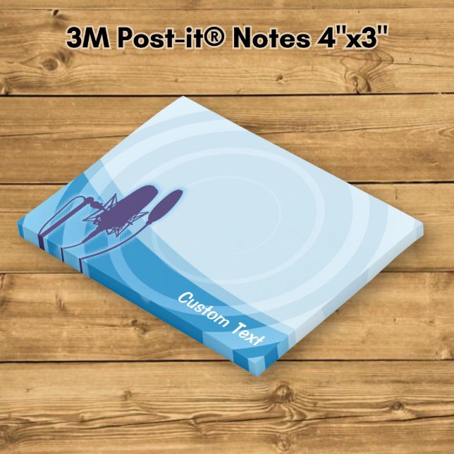 Studio Microphone Post-it Notes (Creator Uploaded)