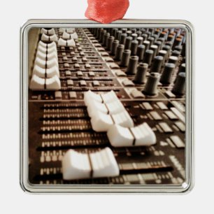 Studio Mixer Metal Ornament