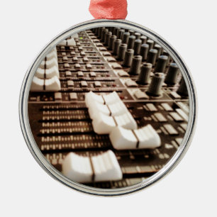 Studio Mixer Metal Ornament