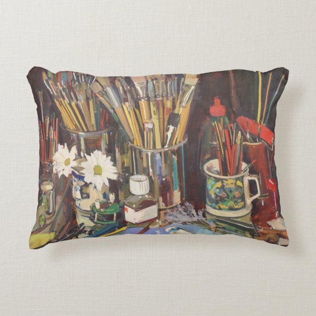 Studio Still Life 2012 Decorative Pillow (Front)