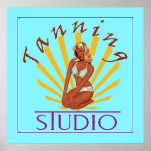 Studio Tanning - Poster