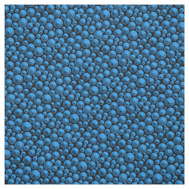 Studs in Blue and Black Fabric (Swatch)