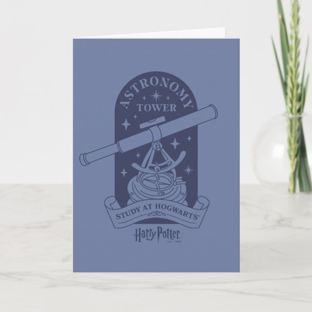 Study at HOGWARTS™ Astronomy Tower Card (Front)