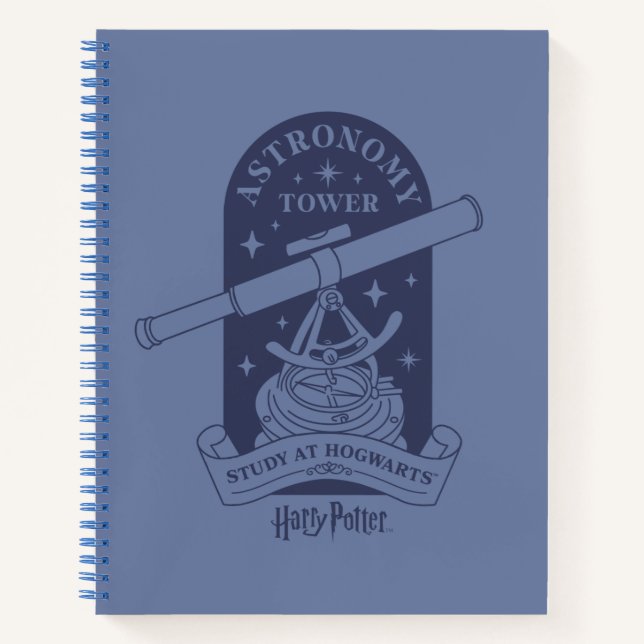 Study at HOGWARTS™ Astronomy Tower Notebook (Front)