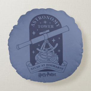 Study at HOGWARTS™ Astronomy Tower Round Pillow