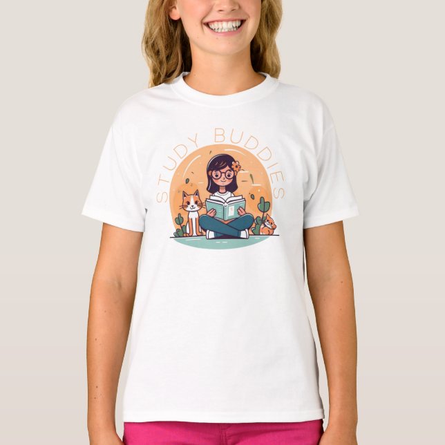 Study Buddies T-Shirt (Front)
