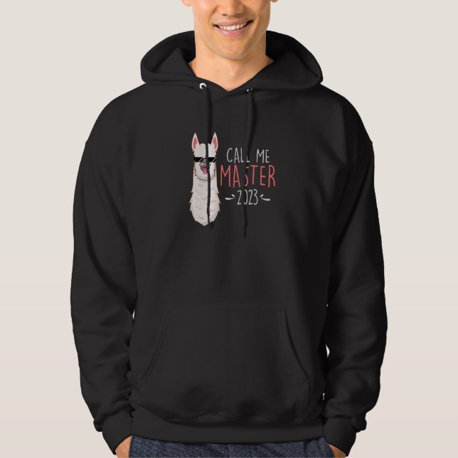 Study End Master Degree 2023 Master Hoodie (Front)